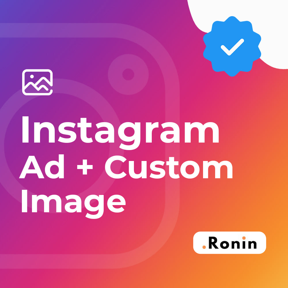 Instagram Ad + Custom Image
