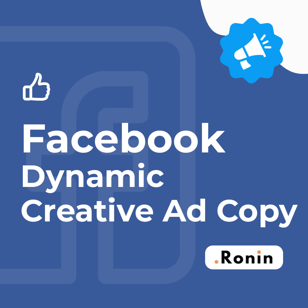 Facebook Dynamic Creative Ad Copy