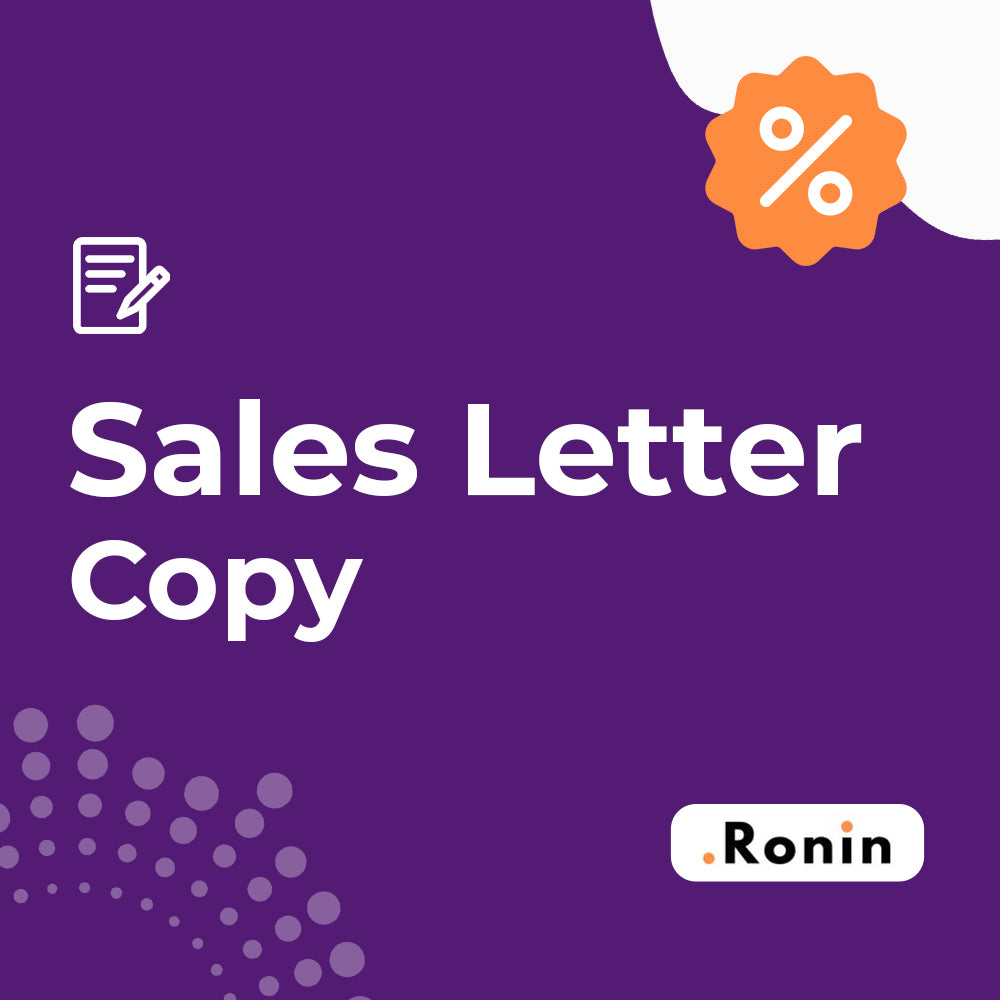 Sales letter Copy