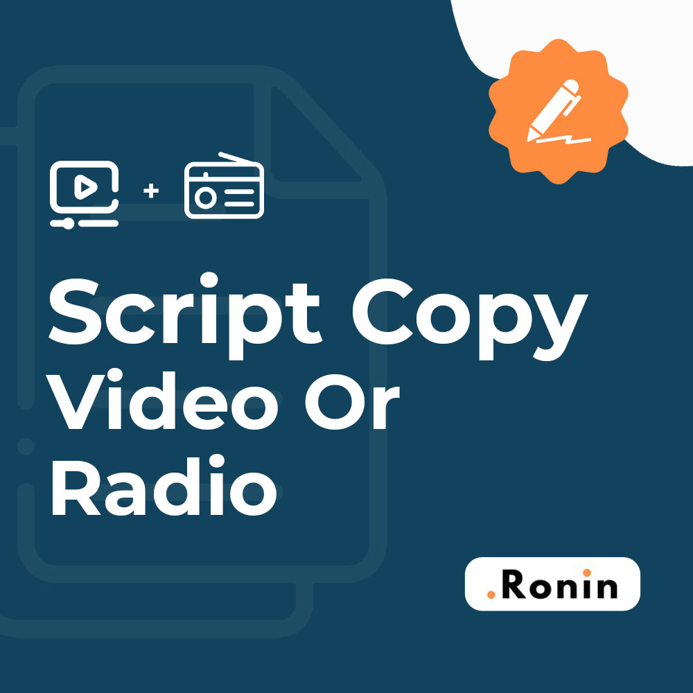 Script Copy Video Or Radio