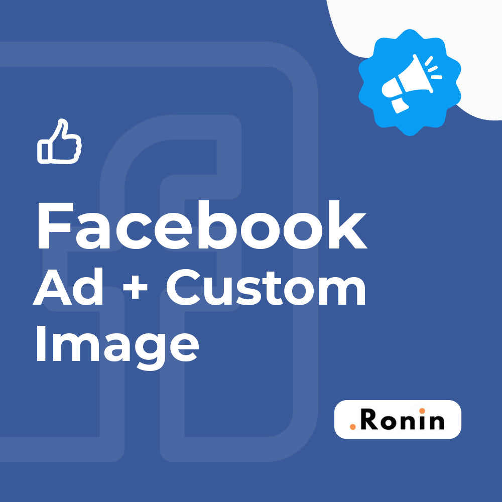 Facebook Ad + Custom Image